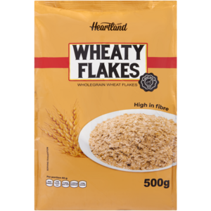 Heartland Wheaty Flakes 500g
