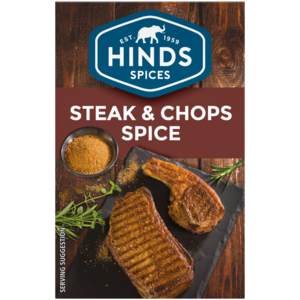 Hinds Spices Steak & Chops Spice 80g