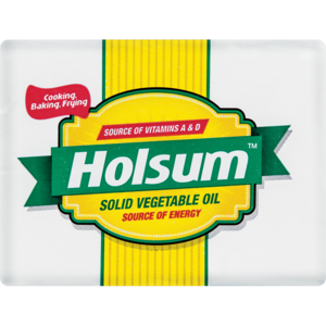 Holsum Solid Vegetable Oil Brick 125g