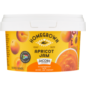 Homegrown Smooth Apricot Jam 300g