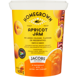 Homegrown Apricot Jam 900g