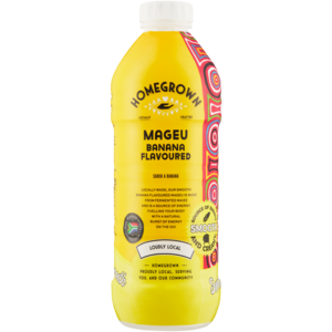 Homegrown Banana Flavoured Mageu 1L