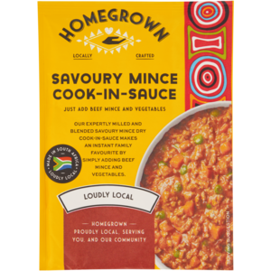 Homegrown Savoury Mince Cook-In-Sauce 48g