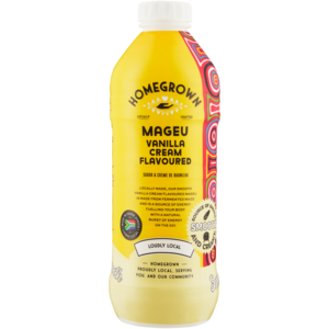 Homegrown Vanilla Cream Flavoured Mageu 1L