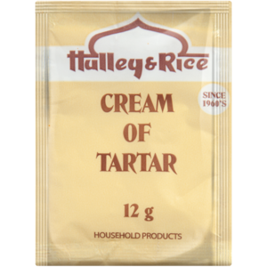 Hulley & Rice Cream Of Tartar 12g