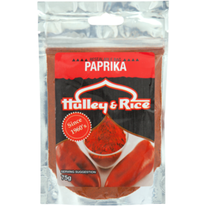 Hulley & Rice Paprika Spice 75g