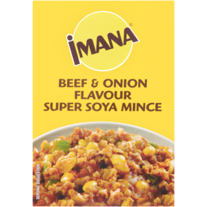 Imana Beef & Onion Flavour Super Soya Mince 2 x 200g