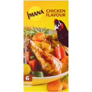 Imana Chicken Flavour Stock Cubes 6 Pack