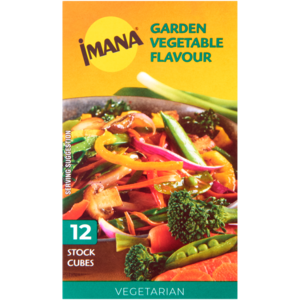 Imana Garden Vegetable Flavour Stock Cubes 12 Pack