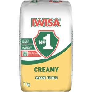 Iwisa No. 1 Creamy Maize Flour 1kg