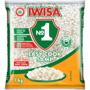 Iwisa No.1 Easy Cook Samp 1kg