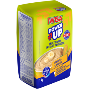 Iwisa No.1 Power Up Banana Flavour Multigrain Instant Porridge 1kg