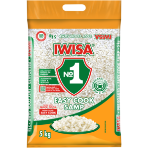 Iwisa No.1 Parboiled Quick Cook Samp 5kg