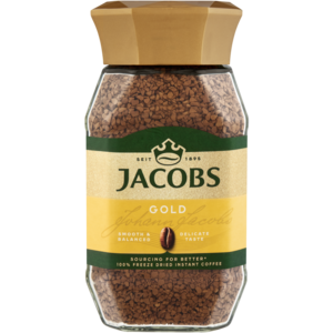 Jacobs Gold Freeze Dried Instant Coffee 200g