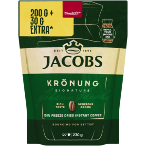 Jacobs Krönung Freeze Dried Instant Coffee 230g
