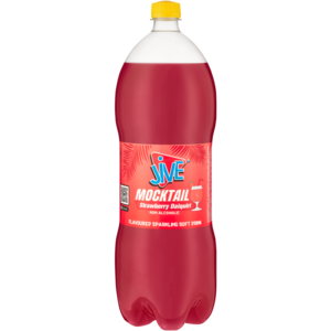 Jive Mocktail Strawberry Daiquiri Flavoured Sparkling Soft Drink 2L