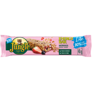Jungle Lite Berries Energy Bar 40g