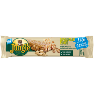 Jungle Lite Peanuts Energy Bar 40g