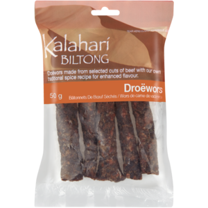 Kalahari Beef Droewors 50g
