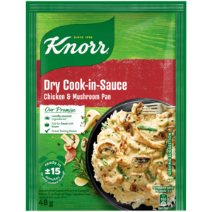 Knorr Chicken & Mushroom Pan Dry Cook-in-Sauce 48g