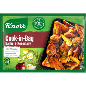 Knorr Garlic & Rosemary Cook-in-Bag 35g