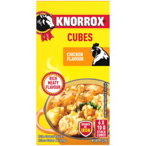 Knorrox Chicken Flavoured Stock Cubes 6 x 10g
