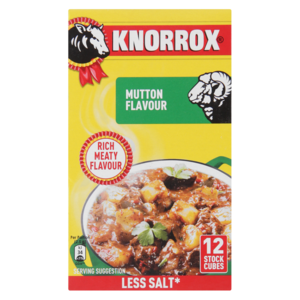 Knorrox Mutton Flavoured Stock Cubes 12 Pack