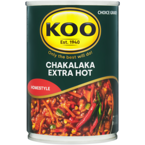 KOO Extra Hot Chakalaka 410g