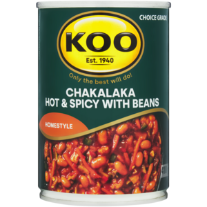 KOO Hot & Spicy Chakalaka with Beans 410g