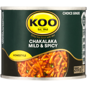 KOO Mild & Spicy Chakalaka 215g