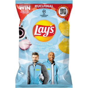 Lay's Caribbean Onion & Balsamic Vinegar Flavour Potato Chips 120g