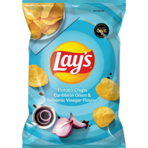 Lay's Caribbean Onion & Balsamic Vinegar Flavour Potato Chips 36g