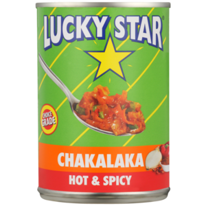 Lucky Star Hot & Spicy Chakalaka 410g