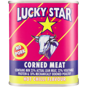 Lucky Star Hot Chilli Flavour Corned Meat 300g