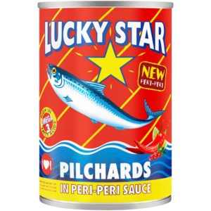 Lucky Star Pilchards in Peri-Peri Sauce 400g