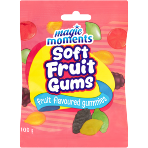 Magic Moments Soft Fruit Gums 100g
