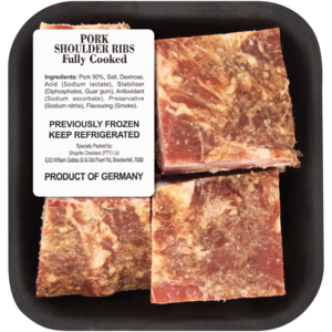 Meat Market Pre-Cooked Pork Shoulder Ribs Per KG
