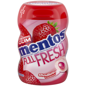 Mentos Pure Fresh Strawberry Chewing Gum 10 Pack