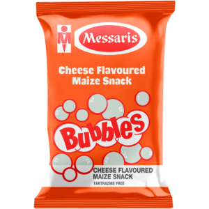 Messaris Bubbles Cheese Flavoured Maize Snack 100g