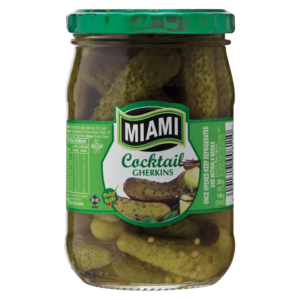 Miami Cocktail Gherkins 265g