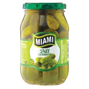 Miami Dill Gherkins 380g