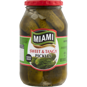 Miami Sweet & Tangy Pickles Cucumber 760g
