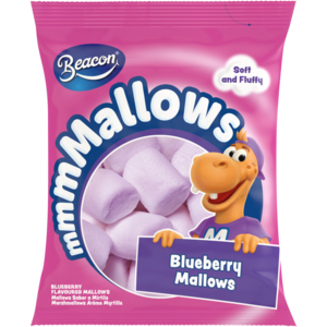 mmmMallows Blueberry Flavoured Mallows 135g