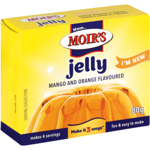 Moir's Mango & Orange Flavoured Jelly 80g