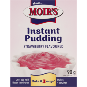 Moir's Strawberry Flavoured Instant Pudding 90g