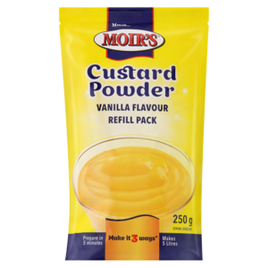 Moir's Vanilla Flavoured Custard Powder Refill Pack 250g