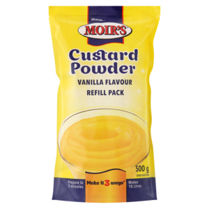 Moir's Vanilla Flavoured Custard Powder Refill Pack 500g
