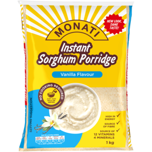 Monati Mabela Instant Vanilla Flavoured Porridge Pack 1kg