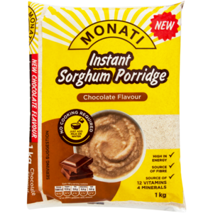 Monati Instant Sorghum Chocolate Flavour Porridge 1kg