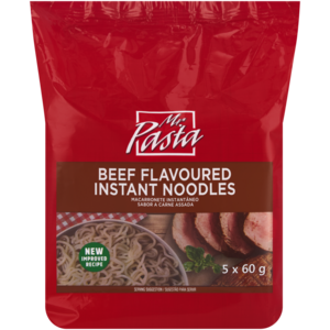 Mr. Pasta Beef Flavoured Instant Noodles 5 x 60g